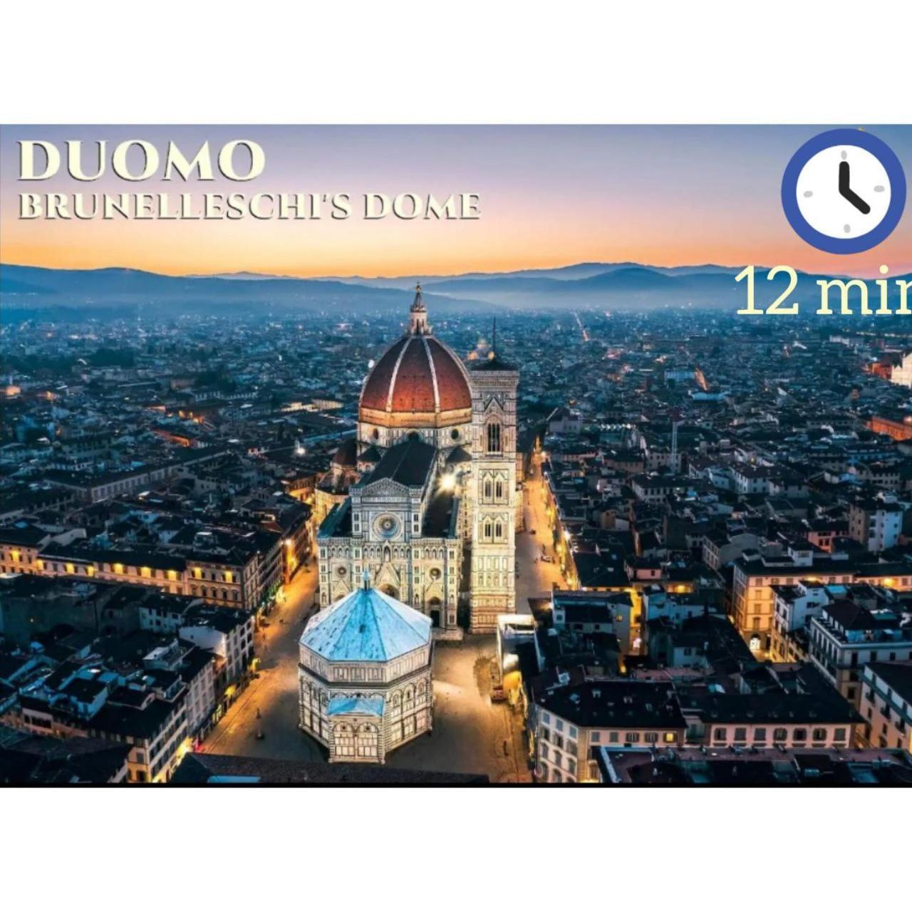 5 Min Dagli Uffizi Suite Wifi Confort Флоренция Экстерьер фото